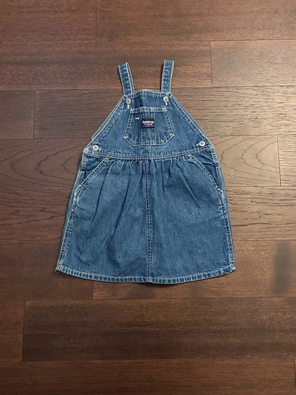 Vintage OshKosh B’gosh Denim Overall Dress
